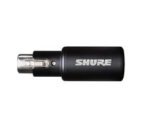 Shure MVX2U Gen 2 interfaz de audio digital, adaptador XLR-USB para micrófonos, ideal para creación y grabación con procesamiento digital; compatible con Mac, Windows, iOS y Android.