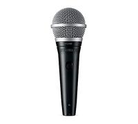 Shure PGA48-QTR Micrófono dinámico, portátil para Voces con patrón de recolección de cardioides, Interruptor de Encendido/Apagado, Conector XLR de 3 Pines, Cable de 15 XLR a QTR