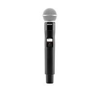 Shure QLXD2/SM58 Handheld Transmitter with SM58 Vocal Mic Capsule - for Use with QLX-D Digital Wireless Microphone Systems, Receiver Sold Separately | H50 Band (QLXD2/SM58=-H50)