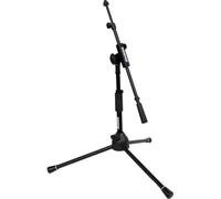 Shure by Gator Stage & Studio Series; Pie de trípode para micrófono Shure de perfil bajo con altura ajustable y brazo telescópico; (SH-TRIPODSTANDLP)