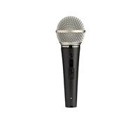 SHURE SM48S - Micrófono dinámico cardioide para voz solista, coros y habla con interruptor de apagado/encendido