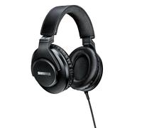 Shure SRH440A - Auriculares con Cable para monitoreo y grabación, Grado de Estudio Profesional, Respuesta de frecuencia Mejorada, Funcionan con Todos los Dispositivos de Audio, diseño Ajustable y