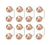 Shurhome 8 piezas de perlas artificiales para ropa, imperdibles, vaqueros, ajustadores de cintura, cárdigan, seguro para mujer, cuello ajustable, bufanda