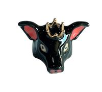 Shurhome Anillos artísticos con forma de animal, joyas apilables con estructura de esmalte por goteo y divertidos perros y elefantes con capas de anillos apilables en forma de animales, como se