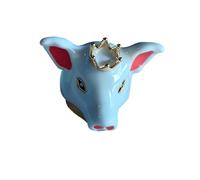 Shurhome Anillos artísticos con forma de animal, joyas apilables con estructura de esmalte por goteo y divertidos perros y elefantes con capas de anillos apilables en forma de animales, como se