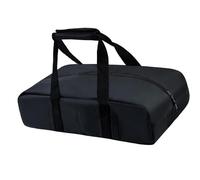 Shurhome Bolsa de almacenamiento resistente para accesorios de petanca de tela Oxford. Dispone de varios bolsillos para equipo organizado. Bolsa de accesorios fácil de llevar