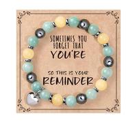 Shurhome Cadena de corazón ligera con diseño de aleación, cómoda y decorada con piedras para la oficina y ocasiones de ocio. Pulsera elegante para tu corazón, talla única, como se describe