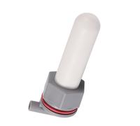 Shurhome Chupete para bebedero de ternero, base fija, cubo de leche, tetina de goma suave para ganado y yegua, cubo de leche y pezón
