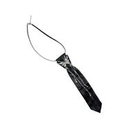 Shurhome Collar único con borlas de mariposa, estilo de corbata, collar de textura sintética para uniformes y estilos preparados para entusiastas del regalo