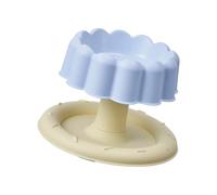 Shurhome Comedero elevado de acero inoxidable con base interior antideslizante, función extraíble para comer gatos de forma segura y cómoda. Cuenco antideslizante para gatos