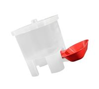 Shurhome Dispensador de agua para gatos silencioso que funciona con pilas para un suministro constante y limpio en casa. Fuente silenciosa para gatos