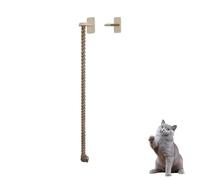 Shurhome Escalador vertical fácil de instalar, incluye perchas, cuerda gruesa para una construcción rápida, entretenimiento, cuerda de sisal, juguete de pose