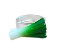 Shurhome Hermosa peonza verde de poliestireno orientado a la fruta, plan de setas, complemento moderno, casual, hermosos neumáticos de Calabria, extraña adición