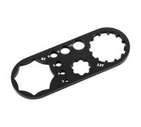 Shurhome Herramienta de reparación de bicicletas de aluminio anodizado duradero, mejorada para varios modelos de horquilla, incluyendo 21 construcción extremadamente delgada contra la oxidación