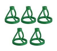 Shurhome Juego básico de organizador, color verde | Soporte de 5 piezas con marco abierto y marco ligero para posicionamiento de acuarios de arrecife