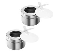 Shurhome Núcleos de quemador de alcohol, estufa de alcohol, anillos cortavientos, ligeros, para acampar al aire libre, senderismo, mochileros, picnics, dispositivos portátiles, herramientas al aire