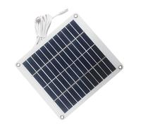 Shurhome Panel de control fotovoltaico verde 5W-12-V Respuesta a las energías renovables: reducción de emisiones de CO2 para un desarrollo sostenible Solar portátil