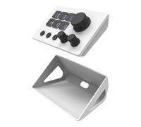 Shurhome Teclado digital multifuncional, botón de pantalla, programación, escritorio, controlador integrado, transmisión en vivo, botón de consola, teclado personalizable con asignación de teclas