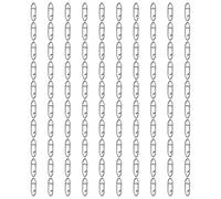 Shurhome Terminal Tackle Fishing Clips, 100 unidades para caja de aparejos | Diseño de conexión puntiaguda con 100 clips de cebo para el almacenamiento de dispositivos y la rápida construcción de la