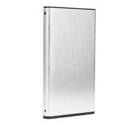 Shurhome Único contenedor de metal cepillado para organizar documentos electrónicos y otras cajas de almacenamiento importantes para el hogar o el lugar de trabajo, plata, Standard, Minimalista