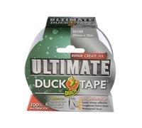 Shurtape Cinta Adhesiva Ultimate 50mm x 25m Plata Resistente