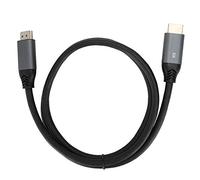 Shurzmotic Cable adaptador HDMI a HDMI, adaptador de cable HDMI inalámbrico para transmisión de audio y video UHD 8K 60 Hz, compatible con pantalla dual y múltiple blindaje para cine en casa (1M)