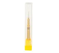 Shurzmotic Extractor de corona impermeable para relojes, herramienta de extracción de juntas de la corona de acero inoxidable, diseño de aguja con gancho de precisión y tubo de almacenamiento