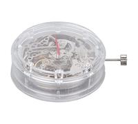 Shurzmotic Movimiento mecánico automático hueco para reloj, pieza de repuesto del movimiento del reloj, movimiento automático de aleación con caja de almacenamiento de plástico para la