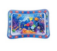 Shurzzesj Alfombra de juego con sensor de agua, alfombra sensorial gruesa para gatos y bebés en su tiempo boca abajo, para el desarrollo sensorial y la estimulación del crecimiento