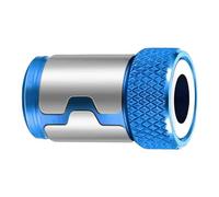 Shurzzesj Anillo magnético con cabeza de destornillador para taladro,Anillo magnético para destornillador - Portapuntas magnético magnetizador de puntas,Magnetizador fuerte extraíble, magnetizador de