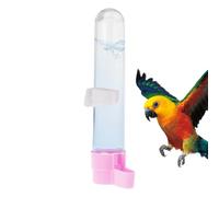 Shurzzesj Botella de agua para pájaros, cuenco de alimentos para animales pequeños, multifuncional, gran capacidad, fác instalación, comedero de agua resistente para pájaros para guacamayos grises