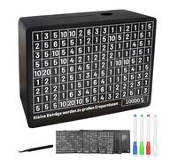 Shurzzesj Caja de ahorros en efectivo, Hucha - Banco de dinero de Madera - Contenedor de dinero, caja de ahorro de dinero, caja de Fondo de Vacaciones, Tarro de dinero, caja de ahorro de dinero para