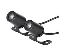 Shurzzesj Faro de alas de motocicleta, luces de alas de ángel para motocicleta | Luz de decoración de montaje lateral de motocicleta | Soporte lateral de motocicleta, luz de proyector, indicadores de