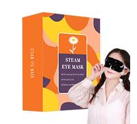 Shurzzesj Máscaras de ojos cálidas, cómodas 5 paquetes de vaporizador de ojos para ojos secos, máscaras de ojos calientes para ojos secos, máscaras de ojos para dormir, aliviar la fatiga ocular