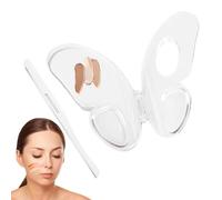 Shurzzesj Paletas de Mezcla de Maquillaje,Paleta de Mezcla de Maquillaje - Paleta de Mezcla acrílica para Base - Paleta de Maquillaje cosmético acrílico para Mezclar pigmentos, Base