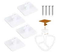 Shurzzesj Soporte de accesorio para mezclador, soporte de accesorio para batidora de cocina, accesorio para mezclador de ayuda de cocina para gancho de masa, batidor de borde y flexible, látigo