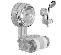 Shurzzesj Soporte para ducha de mano, soporte deslizante para ducha de mano, soporte de agarre seguro con ángulo ajustable | Juegos de instalación y montaje flexibles para baño, soporte de cabezal de