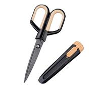 Shurzzesj Tijeras de uso doméstico para todo uso, tijeras para uso en el hogar - Tijeras para el hogar Tijeras de artesanía,Herramienta de corte de precisión, tijeras de papel 2 en 1 con mango cómodo