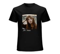 SHUSI Jane Birkin French Style Icon Mens Cotton Tshirt Size XL