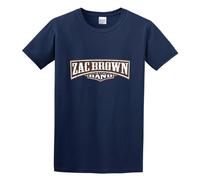SHUSI Zac Brown Band Brown Zac Band Mens Cotton Tshirt Size XXL