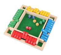 Shut The Box Game, 2026 Nuevo, Juego De Mesa De Dados De Madera para 2-4 Jugadores, Juegos De Mesa Familiares, Viajes De Vacaciones, Juego Divertido, Aprendizaje De Matemáticas, Juguete Educativo