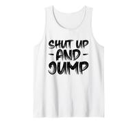 Shut up and Jump Hobby Puenting Jumping Camiseta sin Mangas