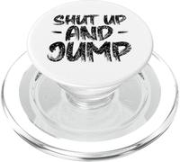 Shut up and Jump Hobby Puenting Jumping PopSockets PopGrip para MagSafe