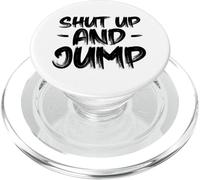 Shut up and Jump Hobby Puenting Jumping PopSockets PopGrip para MagSafe