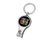 Shut Up Liver You're Fine - Cortaúñas lindo cortaúñas, cortaúñas para dedos de los pies, para mujeres y hombres
