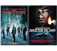 Shutter Island & Inception DVD 2 Pack Leonardo DiCaprio Thriller Double Feature Movie Set