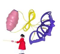 Shuttle Ball Toy: Atractivo Juego de Tirar de la Pelota para Dos Jugadores, Actividad Deportiva cooperativa al Aire para niños y Adolescentes, Juguete Divertido para Hacer Ejercicio en Familia |