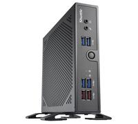 Shuttle Computer Barebone XPC slim DS50U3 Mini PC Intel Core i3-1315U 8 Hilos 4.5 GHz DDR5 64 GB 2xM.2 1xHDMI 1xDP 1xVGA Ethernet Negro