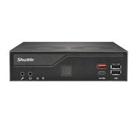 Shuttle Computer DH810 Barebone XPC Slim - Mini PC Barebone LGA1851 DDR5 96GB USB4 3x DisplayPort/HDMI 120W Windows 11 Linux Compatible