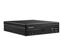 Shuttle dh610 pc/estación de trabajo barebone 1,3 l tamaño pc negro